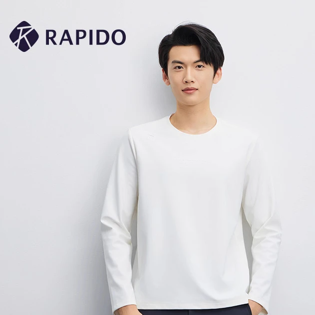 【新品】RAPIDO雳霹道2025年秋冬男时尚舒适长袖圆领卫衣CN5941L06