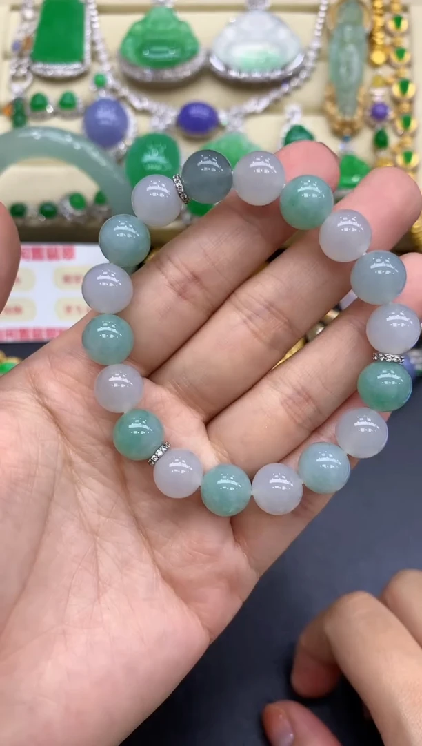 未镶嵌手串翡翠119-中国好珍宝