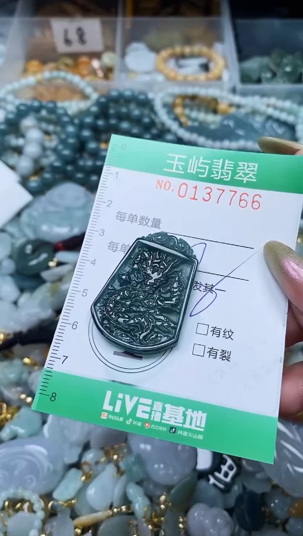 翡翠未镶嵌颈饰闪购0137766