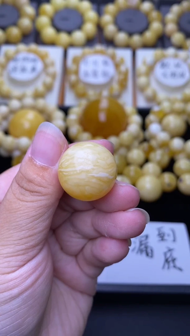 裸石琥珀未镶嵌大小姐珠宝严选99