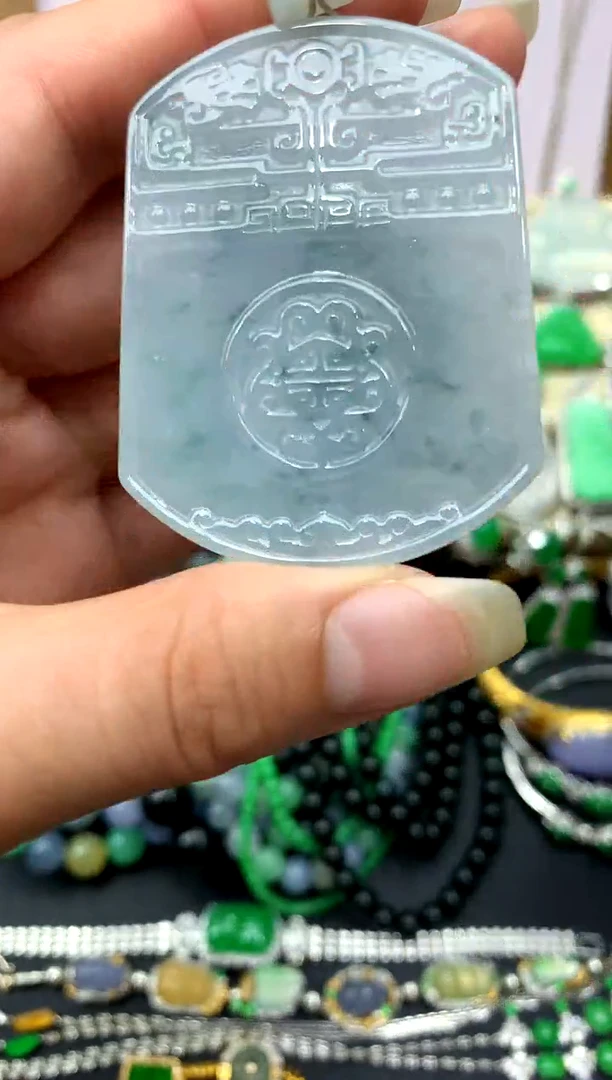 颈饰未镶嵌翡翠98-中国好珍宝