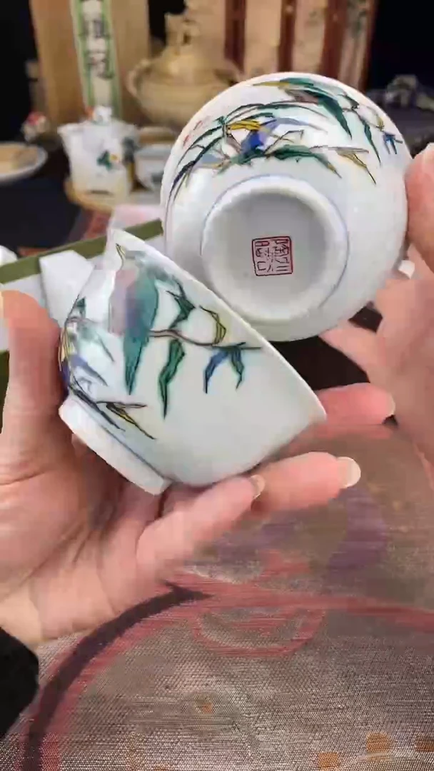 瓷片散瓷默认微瑕，看清尺寸品相再拍