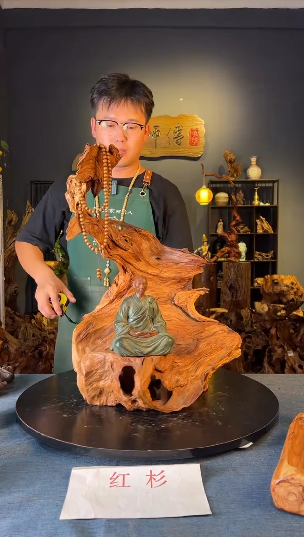 木卢师傅根艺作品（不包含人物摆件）