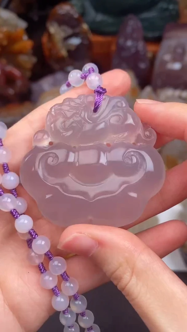 玛瑙/玉髓颈饰未镶嵌遇*你AA