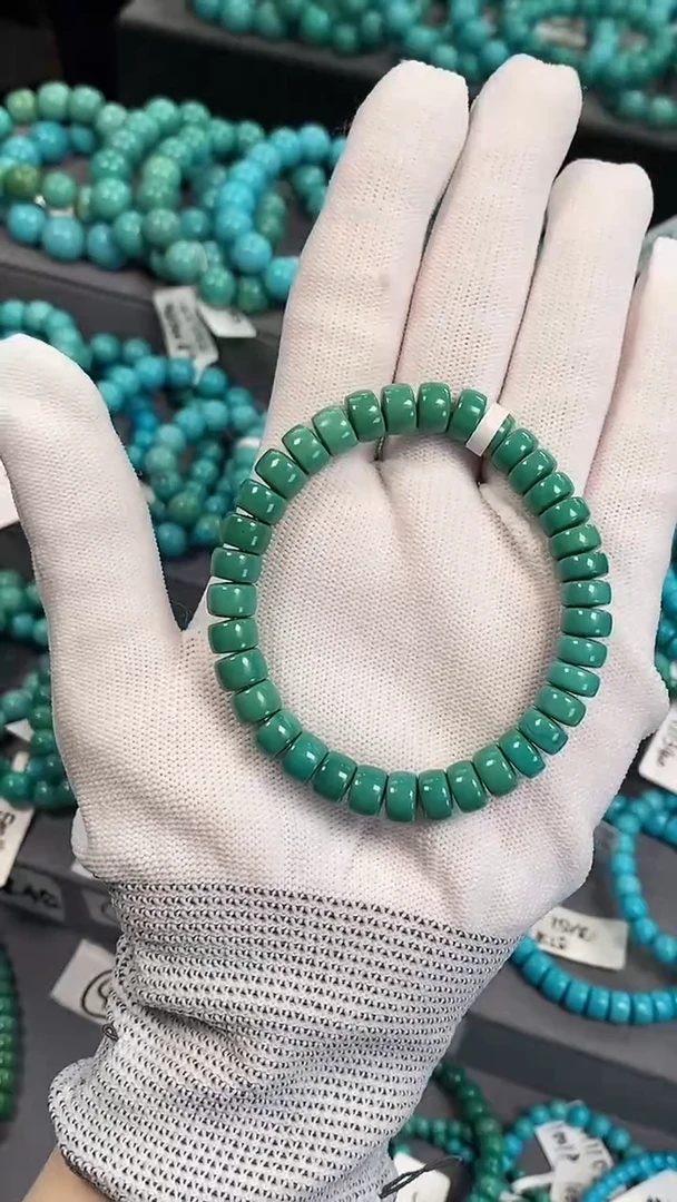 未镶嵌绿松石手串1