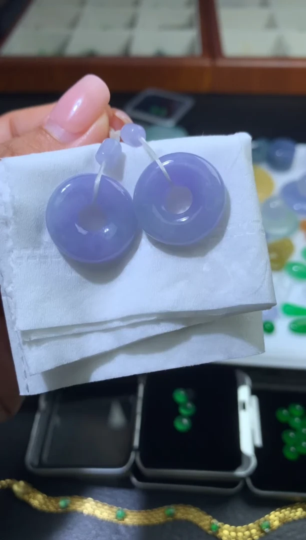 未镶嵌定制翡翠毛货