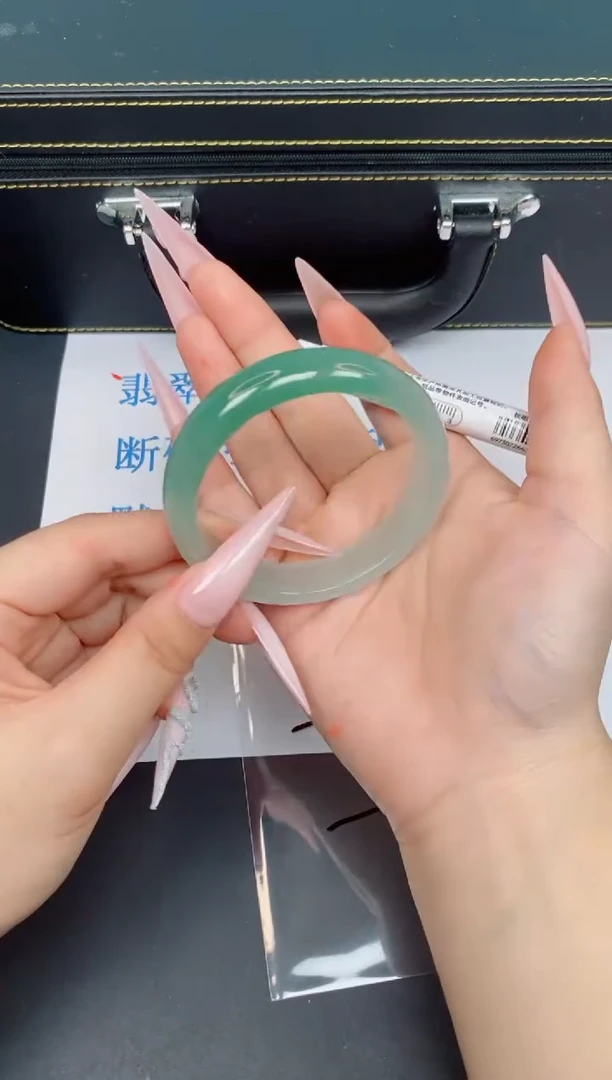 未镶嵌手镯翡翠默认有瑕--72