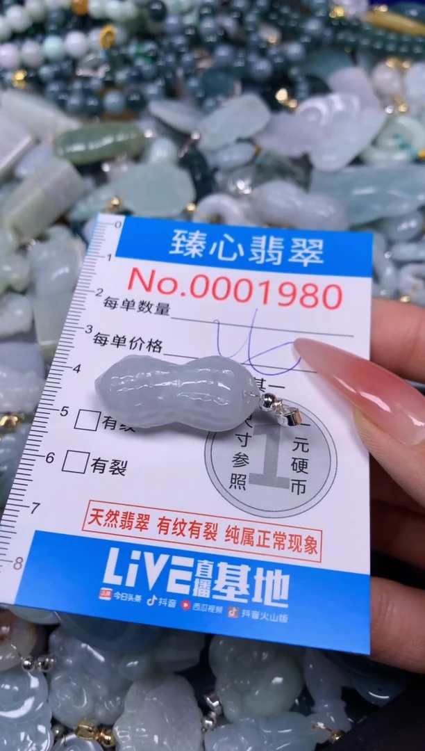【闪购商品】翡翠颈饰未镶嵌含绳0001980