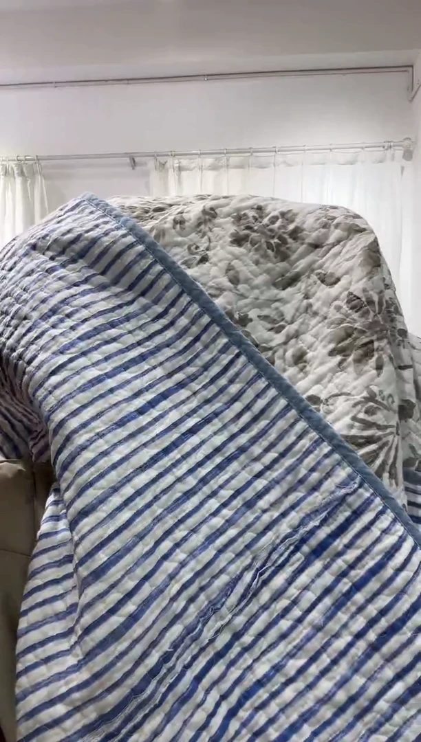 棉200*230纯棉床盖130号微瑕