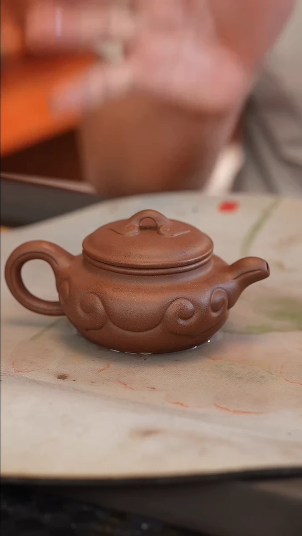 茶壶紫砂原矿手工制作230cc