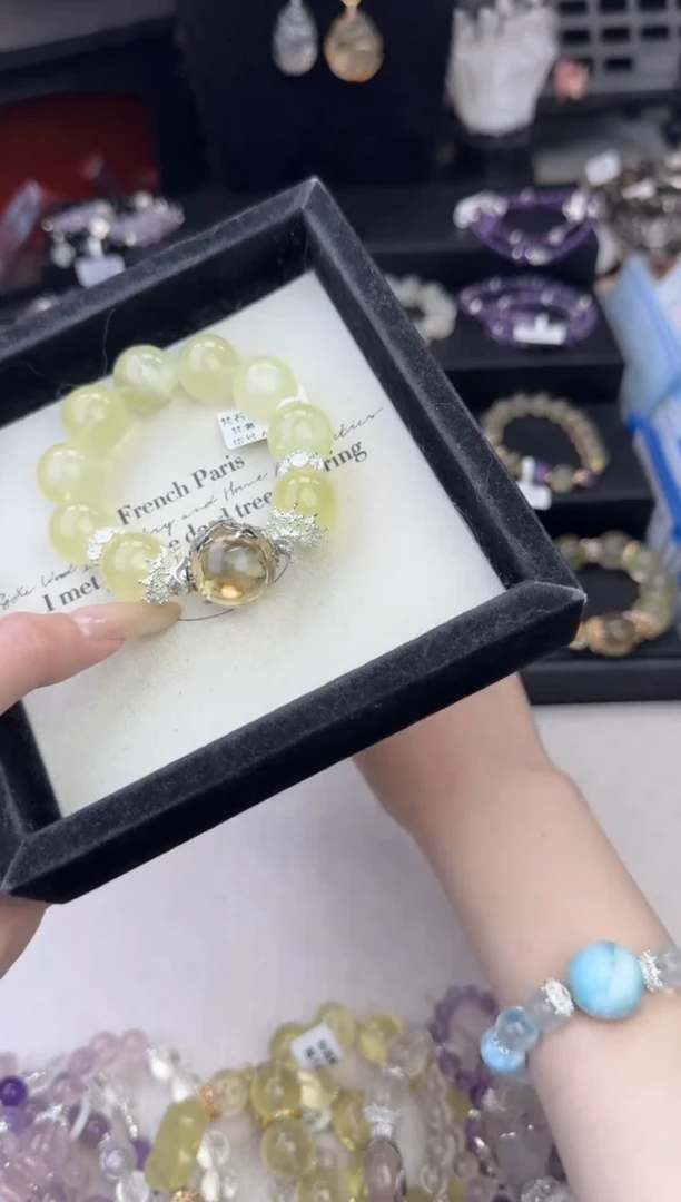 水晶手链未镶嵌天然水晶 多样性发货