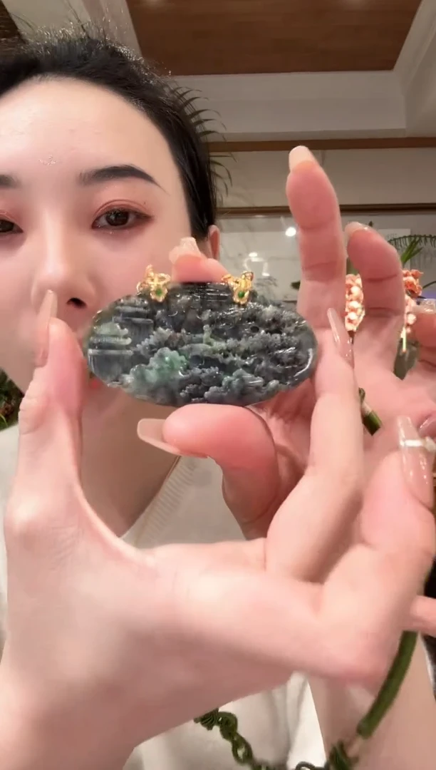 【闪购商品】翡翠颈饰未镶嵌国风