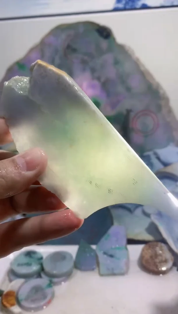 裸石翡翠0蒙0翡翠珠宝826