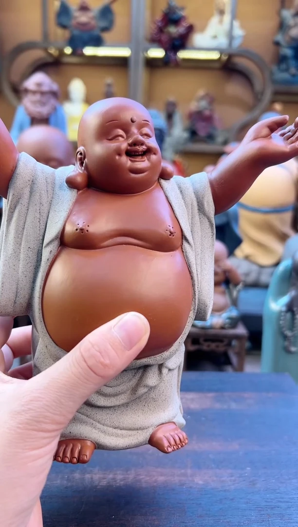 紫砂茶宠器闵茶宠摆件