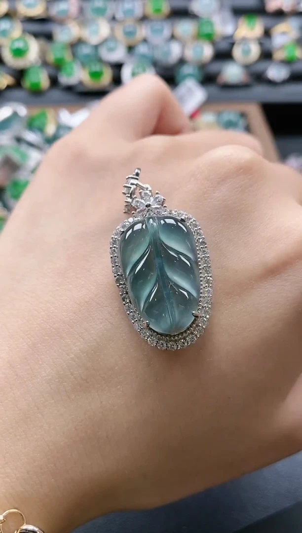 【闪购商品】翡翠戒指银S925镶嵌5151-5