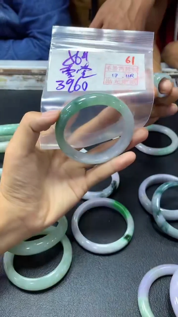 未镶嵌定制翡翠蓉*61毛货需精细抛光定制+多样性发1+3960