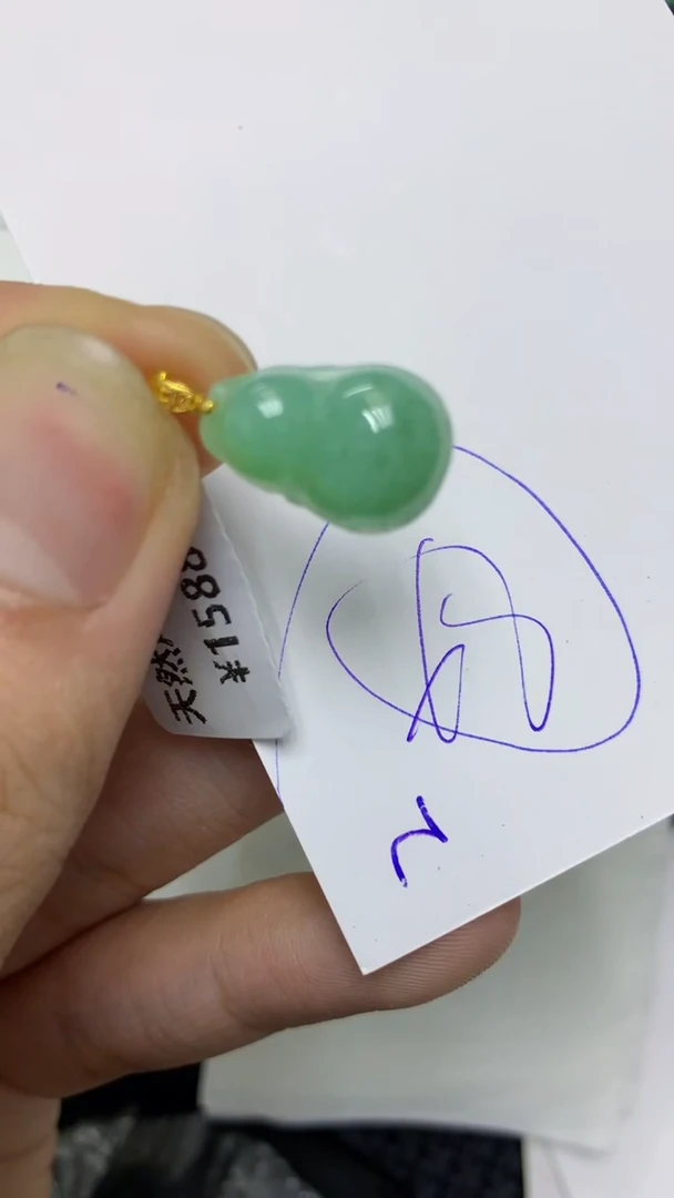 颈饰未镶嵌翡翠缅甸A货翡翠