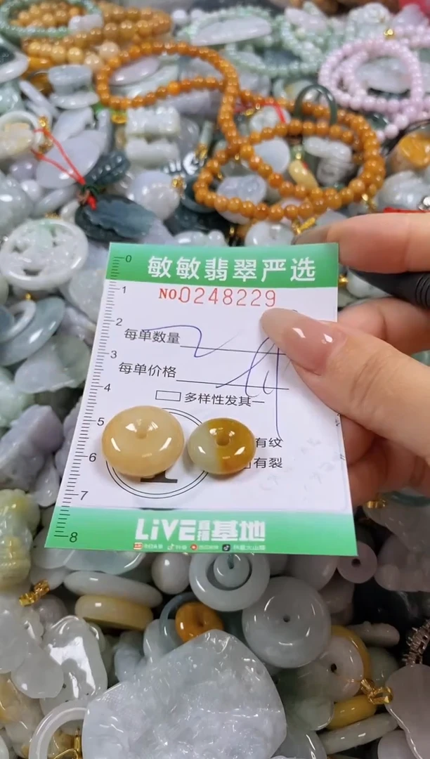 翡翠未镶嵌颈饰闪购0248229