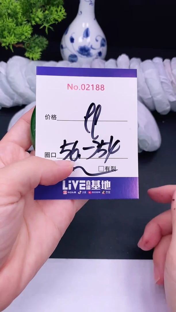 未镶嵌手镯翡翠2188