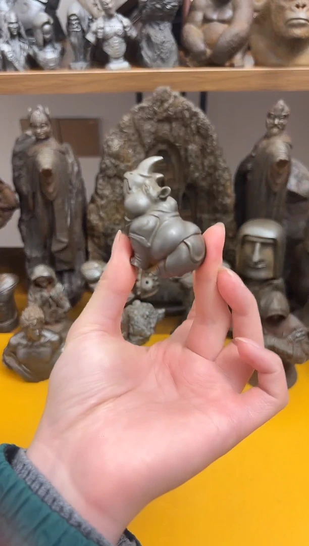 金属实心铁艺--小犀牛