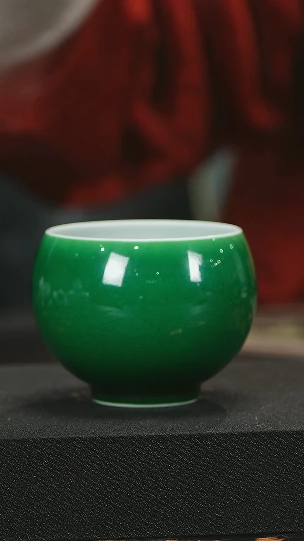 【闪购商品】瓷唐里郎窑绿罗汉杯