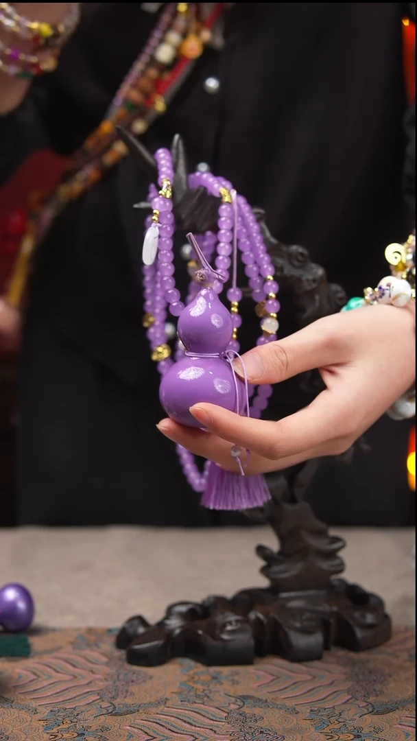 069玖澄文创漆艺葫芦国风配饰葫芦系列