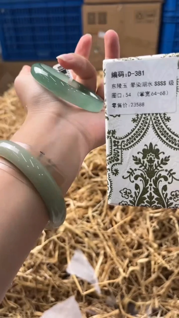 未镶嵌手镯石英质玉D-381
