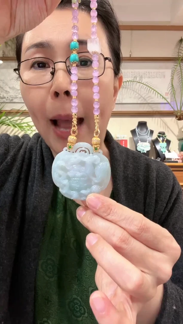 【闪购商品】翡翠颈饰未镶嵌国风