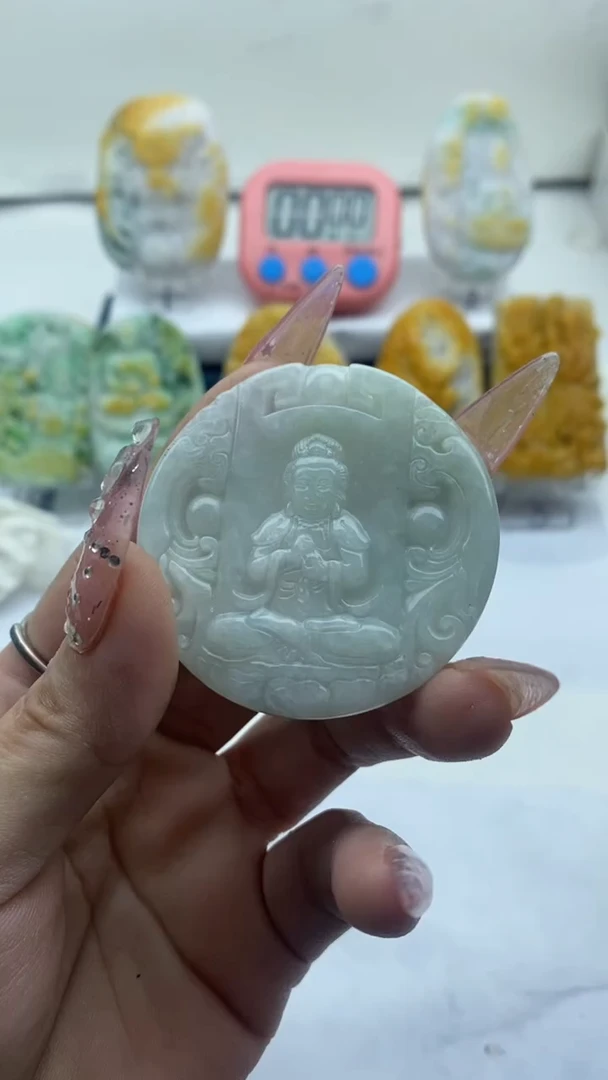 【闪购商品】翡翠颈饰未镶嵌挂件