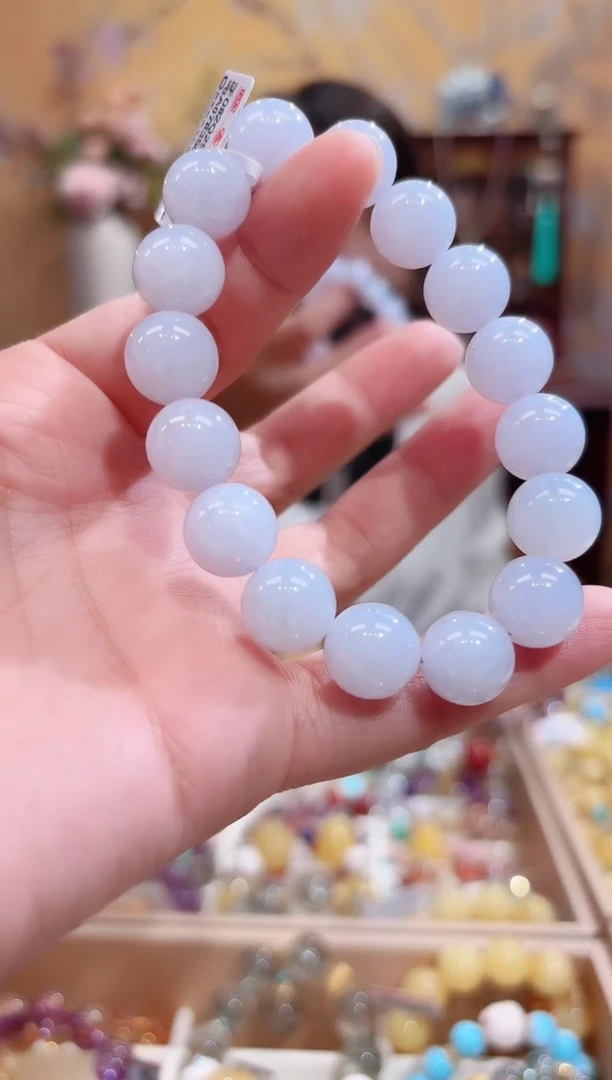 未镶嵌手串翡翠设计款珠串
