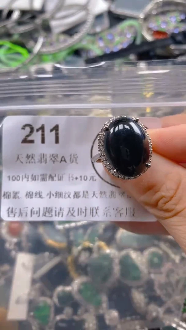 翡翠未镶嵌吊坠(不含链)211