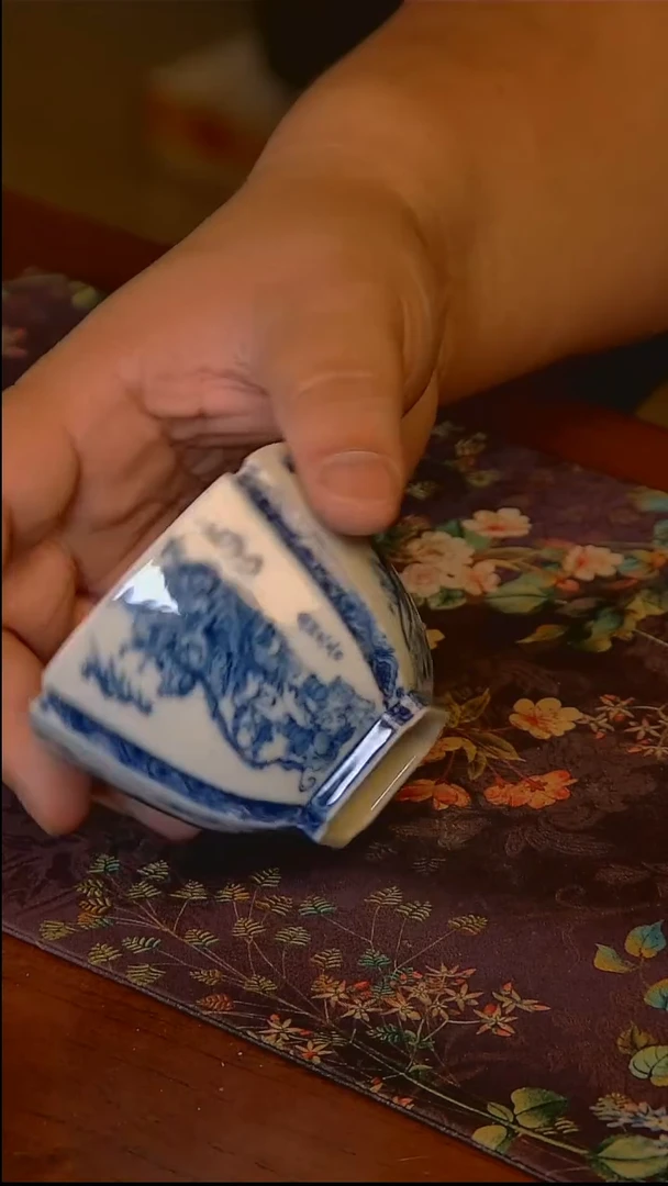杯手工手绘杯杯很美丽