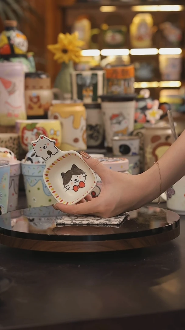 景德镇釉下彩绘设计师款式陶瓷