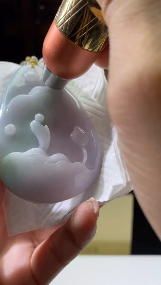 颈饰未镶嵌翡翠42953