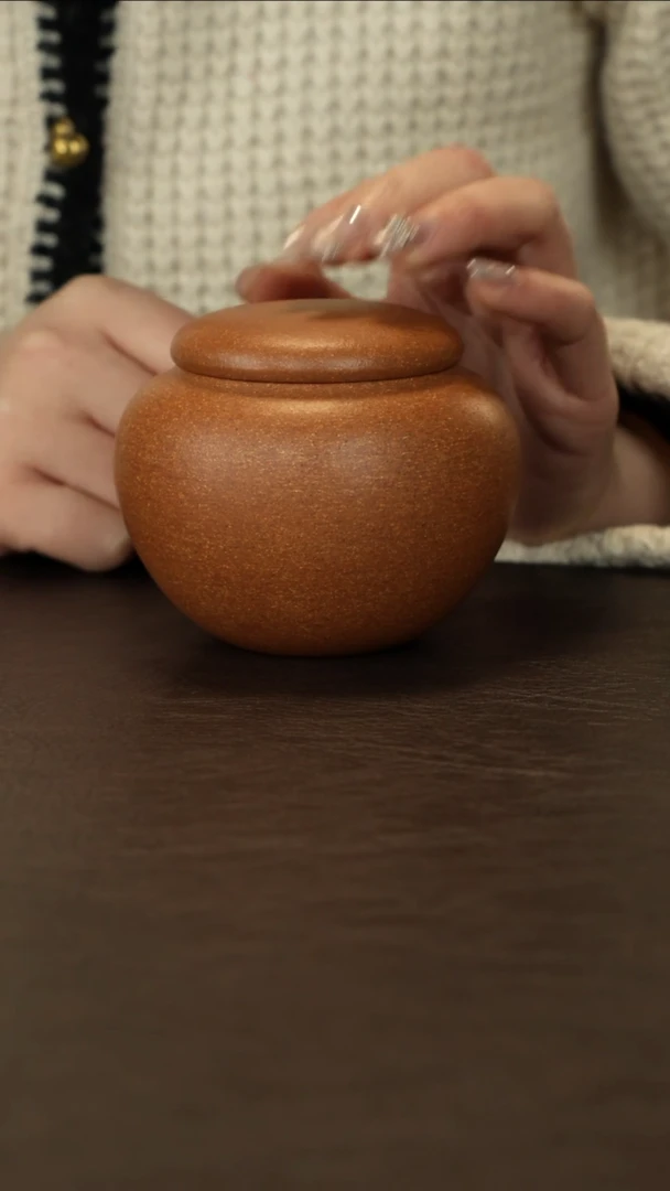 【闪购商品】紫砂茶叶罐直播福利五彩段泥醒茶罐