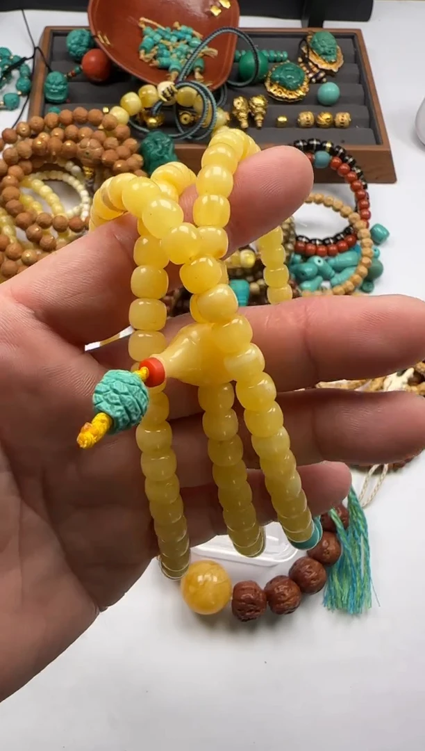 裸石蜜蜡未镶嵌ㅤ****?蜜蜡108