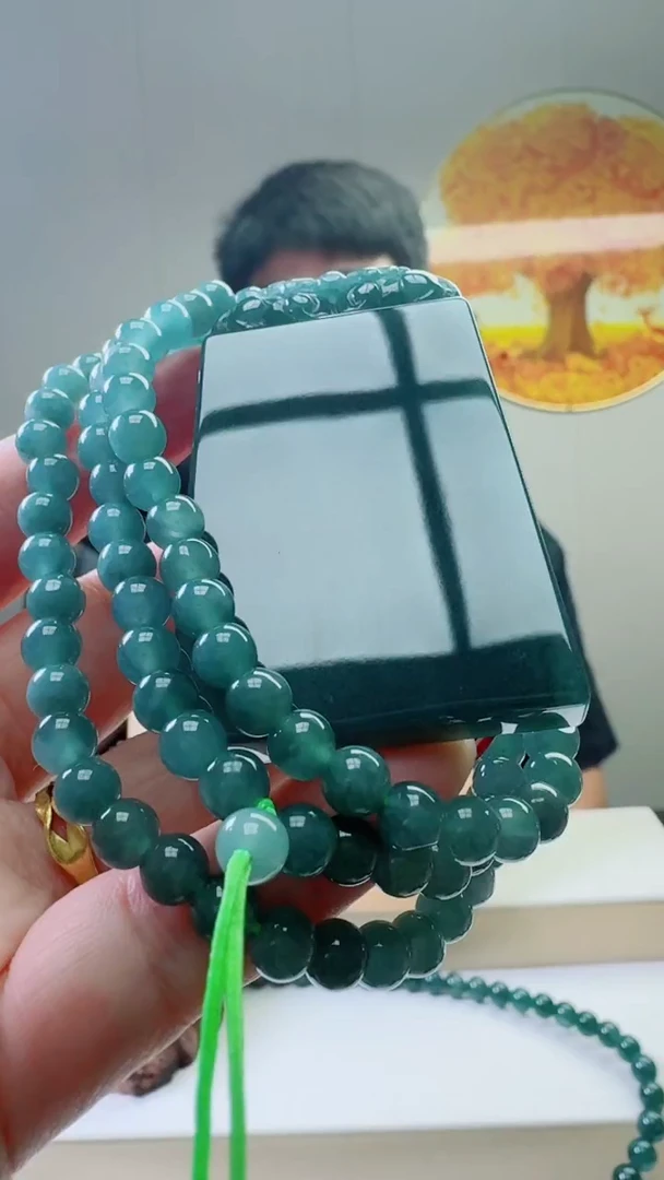 颈饰未镶嵌翡翠天然A货翡翠  多样性随机发其一