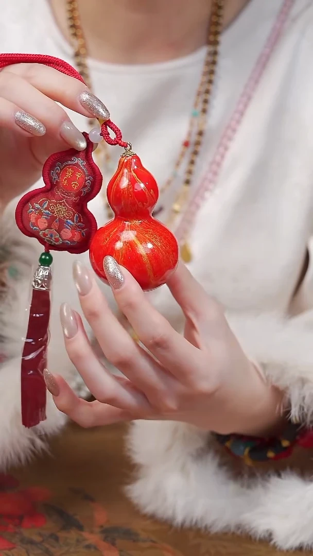 278漆艺工艺小葫芦29.9