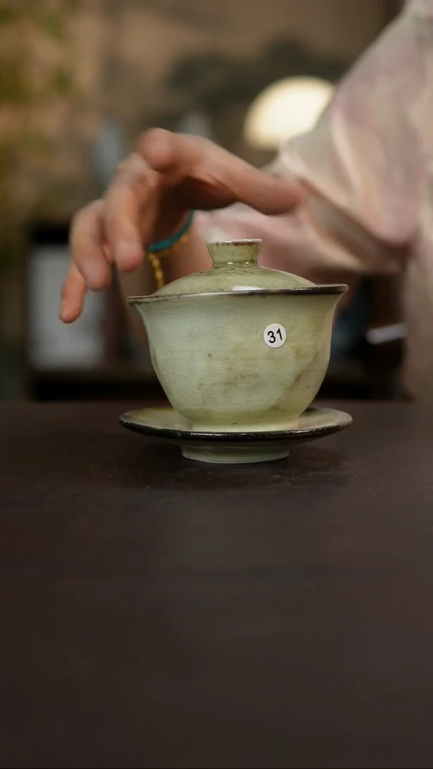 杯景德镇陶瓷杯碗柴烧多人