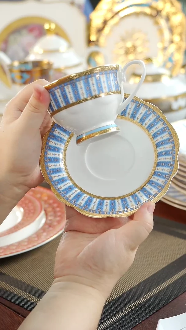 【闪购商品】瓷片咖啡杯碟 福利价微瑕