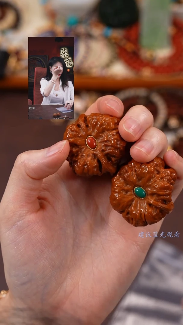 【闪购商品】文玩核桃把件柒禧文玩回血好物