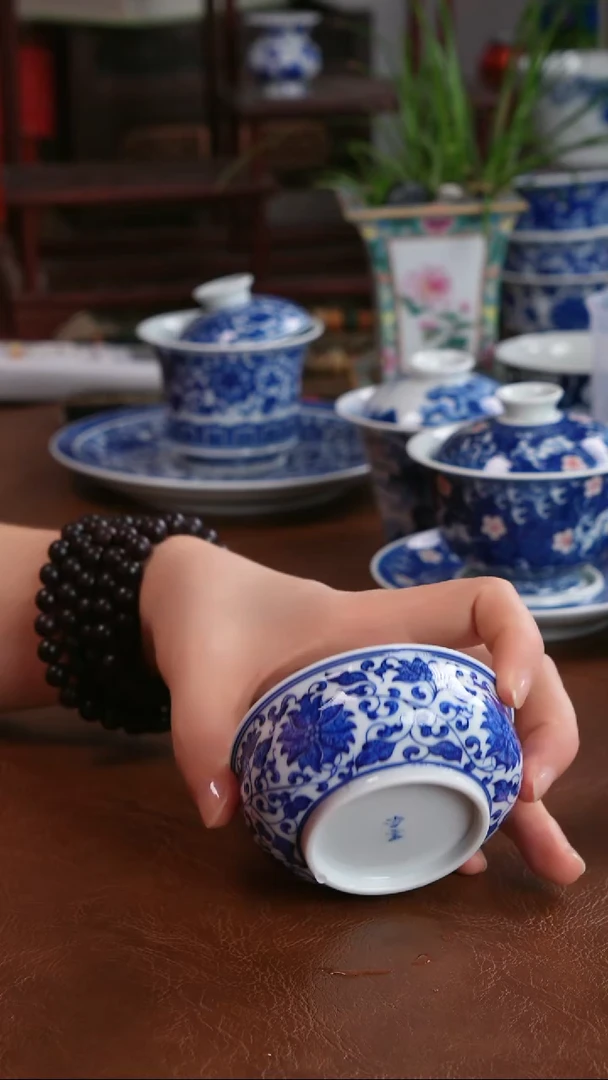 景德镇高端茶器景德镇纯手工手绘高端茶器
