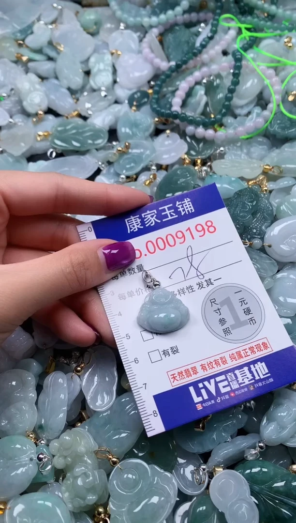 颈饰未镶嵌翡翠9198