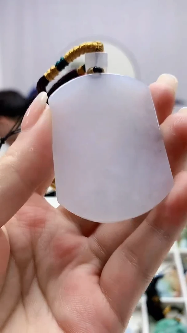 定制翡翠未镶嵌5060ms-毛货8无事牌