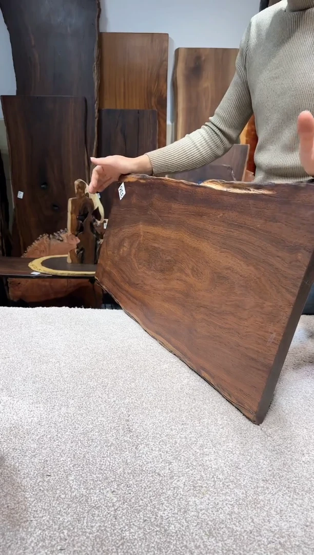 【闪购商品】风车木（黑檀木）尺寸70*35*2.3编号336