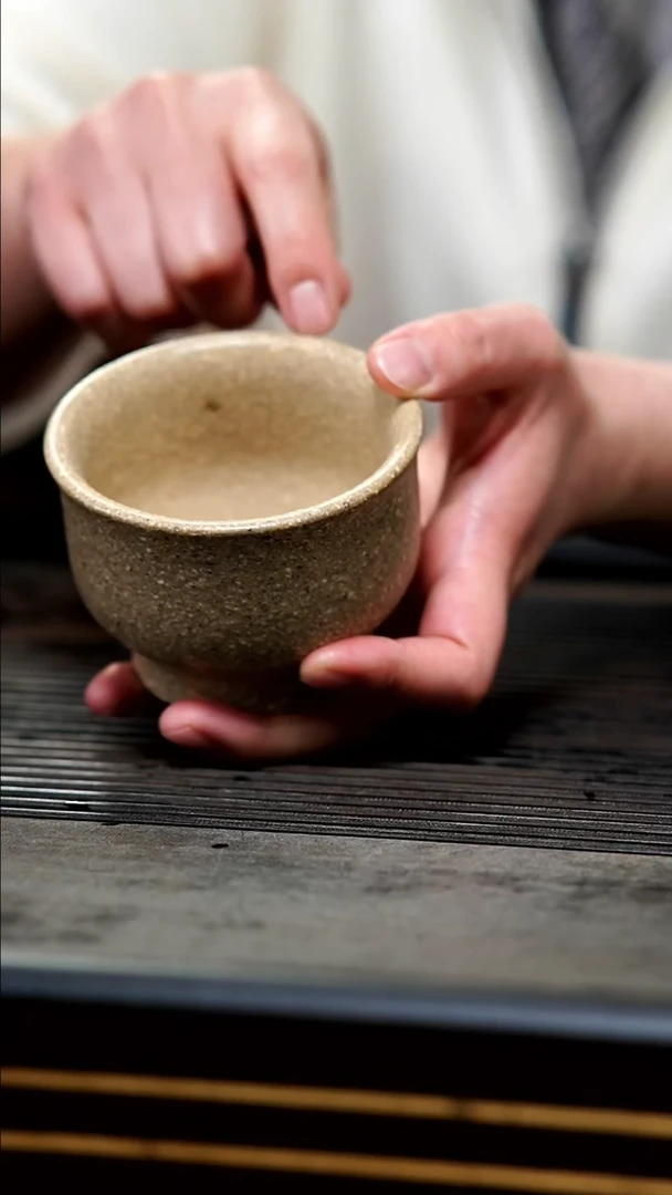 【闪购商品】紫砂茶壶01-雪花芝麻段六两杯微瑕