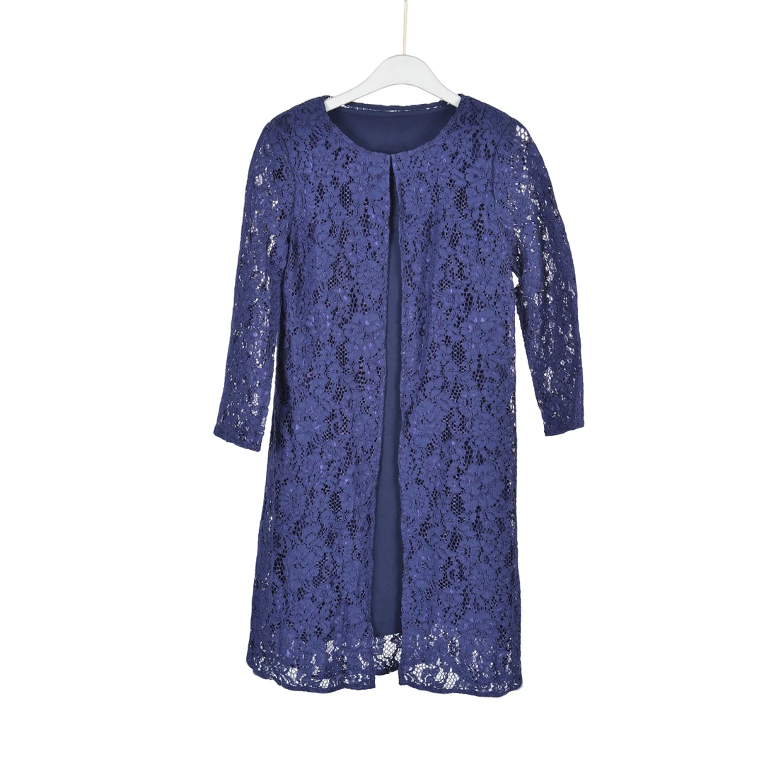 GPF1【专柜捡漏】气质轻奢女装SLDEC-连衣裙8701-蓝色