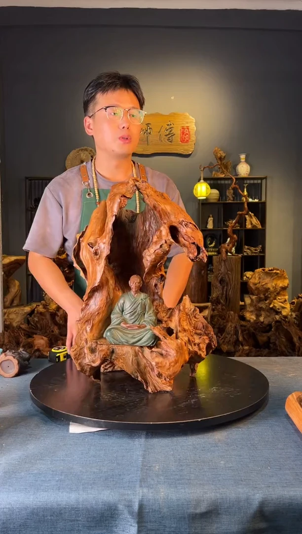 木卢师傅根艺作品（不包含人物摆件）