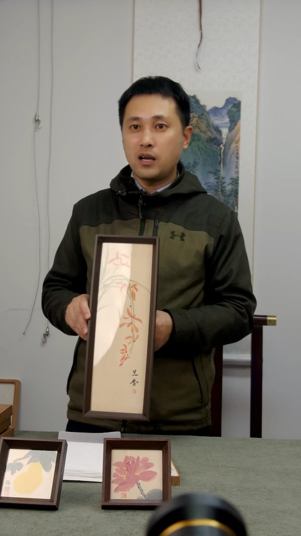 【闪购商品】国画13*40手绘国画多样性 兰香