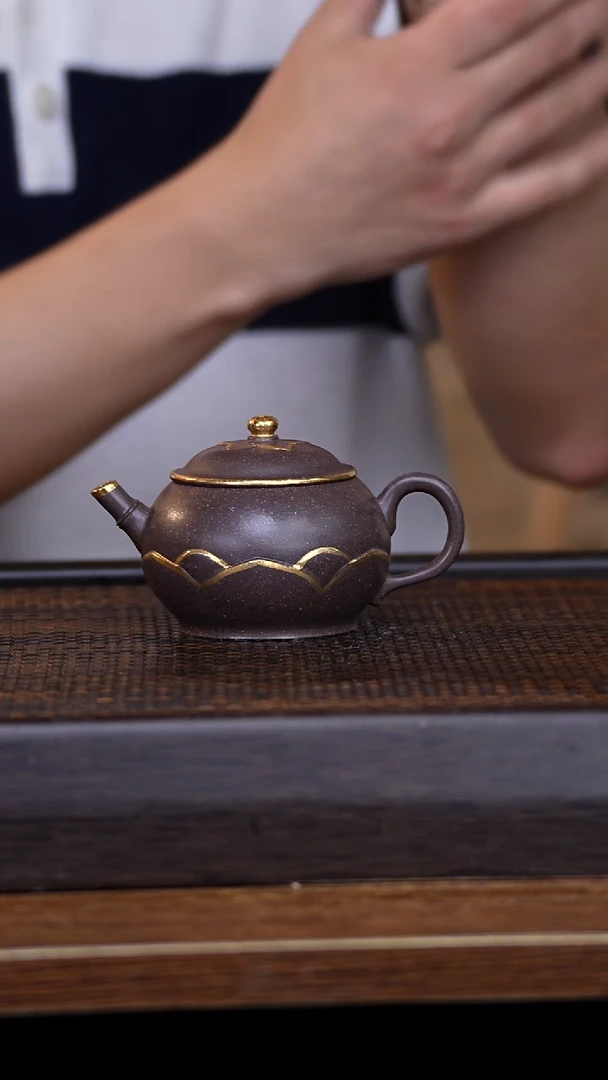 茶壶紫砂宜兴手工原矿紫砂壶001